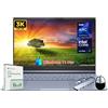 ASUS Vivobook S 15 Laptop, 15,6 3K OLED 120Hz 500 nits Display, Intel 16-Core Ultra 7 155H, grafica ARC, 16 GB RAM, SSD 1 TB, KB retroilluminato, Wi-Fi 6E, Windows11 Pro con licenza a vita Office
