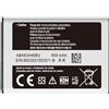 Vvuilsty AB463446BU Batteria di ricambio per Samsung C3520 AKKU,0 Cycle batteria compatibile con telefono cellulare Samsung C3520 E900 B300 C250 E900 F250 M3200 X150