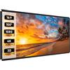 EMART Telo Proiettore di Proiezione per Esterni 100 Pollici 16:9 4K HD
