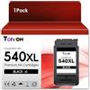 Torvon 540 XL PG-540XL Nero Cartucce per Canon 540 PG540XL PG 540XL PG 540 XL Nero cartucce per Canon MG3650s TS5150 MG3600 MX395 MX475 MG3650 TS5151 MG2250 MX455 MX535 (540XL Nero)