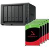 Synology Discstation NAS DS1525+ Bundle Seagate Ironwolf 5 Bay, 8 GB RAM (40 TB)
