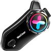 WeClear L2 Interfono Moto Bluetooth 5.3, Auricolare Casco Impermeabile IP67