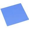 Bewinner 100x100x2mm CPU Thermal Pad in Silicone Conduttivo, Dissipatore di Calore Morbido e Facile da Applicare (Blu)