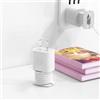 BestAlice 2 in 1 caricabatterie in silicone, custodia protettiva in silicone per caricabatterie da 18 W/20 W, adatta per riporre cavi dati 11/12, confezione da 2, colore: bianco