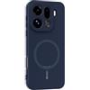 GIOPUEY Cover per Oppo Find X9 PRO, Magnetica Custodia Compatibile con MagSafe, Morbido TPU Silicone Custodia, Resistente all'Usura - Navyblue