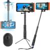 Zorrliy Set di bastoncini per selfie impermeabili subacquei impermeabili, per nuoto, selfie, immersioni surf canottaggio compatibile con iPhone 16 15 14 13 12 16 Pro Max Samsung S25 S24 S23 S22