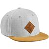 Soulbuddy Snapback cap Bambini Kids S, M, L - Cappellino Bimbo e Bimba | Cappellino per bambini con visiera piatta e patch in pelle vegana - bimbo e bimba, look Mini-Me con il cappellino per adulti