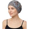 Deresina Headwear Deresina Harmony Turbante Bambù Volume - Copricapo Chemioterapia Donna | Pre-Modellato, Copertura Totale, Antiscivolo per Perdita Capelli & Alopecia (Mink Caroline Paisley - Taglia unica)