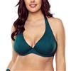 Vivisence Reggiseno Bikini Liscio Coppa Morbida 3215, Verde,6D