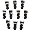 SM SunniMix 10 Pezzi di Accessori per Corsetti per Lingerie Reggicalze Reggicalze Grip Ganci, Nero, come descritto