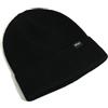 Offtopic Berretto Uomo Donna in Cashmere con Interno 100% Seta, Novita' Cappello Anticrespo per Capelli in Ordine, Cuffia Elegante e Calda, Idea Regalo Perfetta per l'inverno - Nero