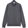 Champion Felpa Uomo Full Zip e Interno Felpato Icons, 221744 (IT, Testo, L, Regular, Regular, Grigio Scuro)