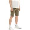 TOM TAILOR Bermuda Shorts, Uomo, Verde (Dusty Olive Green 10415), 30