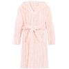 WYTbaby Accappatoio unisex in morbido pile con cappuccio per bambini da 4 a 14 anni, rosa chiaro, 13-14 Years