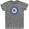 3stylershop T-Shirt Uomo Target MODS Scooter Vintage Italian Style Motorcycle Moto papà Regalo Compleanno - 100% Cotone 185 gr/mq