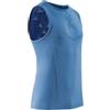 X-Bionic Xceed Run Tank Top Uomo - Top da Corsa ad Alte Prestazioni con Tecnologia HygroDiffuser & VectorSphere - Regolazione Termica e Allontanamento del Sudore per Comfort Ottimale - Blu/Marino, L