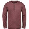 !Solid Timur Maglia Maglie A Maniche Lunghe da Uomo con Collo Grandad in Cotone 100%