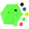 Doppler Safety Reflect Ombrello in colori neon I Ombrello con bordo riflettente e apertura a mano I Mini ombrello con borsa portaombrelli coordinata I Ombrello tascabile leggero per gli spostamenti