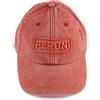 Peroni Cappello, Berretto con Visiera in Cotone Pettinato, Cappellino Unisex Regolabile, Taglia Unica