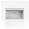 EVHOC Lavello Cucina Sopratop, 86x51 cm, 1 Vasca, Bianco, DESIDERATA L