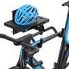 Housolution Portabici da Parete Orizzontale con Ripiano Fino a 48,5 lbs | Imbottitura in Schiuma EVA,Acciaio al Carbono,Gancio Resistente Regolabile per Bici da Corsa,Mountain Bike e Ibride,Garage
