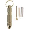 TERNCOEW Multifunzionale 4 in 1 Portable Golden Opener Cacciaviti Ear Pick Portachiavi Kit Portachiavi