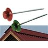 PEB Chiodi Onduline per Lastre Ondulate lung. 6 cm cf. 50 pz (Verde scuro)
