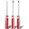 Mudder 3 Pacchi Cacciavite a Strappo 3 mm U Ribattino per Chiodi a Punta Attrezzo per Cacciavite per Estrarre Punti