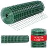 Bakaji Rete Metallica Elettrosaldata Altezza 150 cm Lunghezza 25 MT Maglia 50 x 75 mm Zincata per Recinzione e Gabbie Animali in Metallo Bricolage Fai da Te Giardinaggio Colore Verde