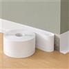 Gimars Battiscopa Morbido Adesivo 10M*5cm*2cm,Battiscopa Bianco Autoadesivo PVC Impermeabile Antiolio Antimuffa,Stricia di Chiusura per Parete Piastrelle da Cucina/Bagno,Nastro Sigillante Bordino