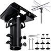 NUOWEIDE Starlink Gen 3 - Adattatore per ruota grezza Starlink, piastra di montaggio Starlink V3 per tetto, compatibile con l'antenna standard Starlink, adatto per pali da 28-54 mm (1,1-2,1 in)