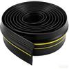 AggSound Guarnizione Universale in Gomma 3 m per Porta Garage, Sigillante per Soglia Impermeabile Antintemperie, Kit DIY per Isolamento