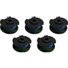 perfektGarten 5 bobine di filo compatibili con Ryobi RY 18LT23A 18LTX33 18LTX38 RY 24000 24021 24200 211-515