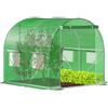 SPRINGOS serra con tetto ad arco 200 x 200 x 200 cm