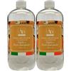 FEI FAN Ricarica Per Diffusore Di Fragranza Con Midollini. Disponibile In Varie Fragranze, Ognuna Pensata Per Adattarsi a Gusti Ed Ambienti Differenti 500ml (MIELE E FIORI D'ARANCIO, 2 Ricariche)