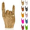 Candellana Hand RCK Candela - Figurina a Mano - Cool Deco - Gothic Déco - Grunge Déco Candela - Heavy Metal Déco - Grunge Room Décor - Gadget per Ufficio - Candela Déco - Candela Divertente