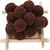 Duories 100 pz Pompon Piccoli per il Fai Da Te, Pompon da 30 mm, Palline Piccole, Pom Pom Morbidi e Colorati, Decorativi, Palline di Plüsch per Decorare, Abbellire, Cucire, Fai Da Te, Artigianato, Decorazione
