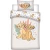 Aymax Il Re Leone Copripiumino Neonato 100x140 + Federa 40x60 Cotone Disney Simba