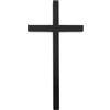 DICOSMETIC Croce cristiana da parete, in legno, con Gesù Cristo, 13 x 25,5 x 2,05 cm, regalo di Pasqua