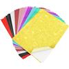 EXIN DECHEN 30 Fogli Carta Glitterata Colorata Autoadesiva per Crafting, Carta Adesiva | Colorata 10 Colori, Glitter Fogli A4 Colorati, Cartoncini Glitterato per Crafting Diy per Biglietti D'Auguri Scrapbooking