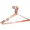 DARUITE Appendini in Metallo Grucce Appendini in Acciaio Inossidabile 42 cm Grucce Salvaspazio Grucce Pantaloni Grucce Appendiabiti Stampelle Armadio Appendini Armadio Gruccia (Oro Rosa-10 Pezzi)