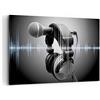 ARTTOR Quadri Moderni su Tela 120x80 cm Stampe da Parete Musica - 2549