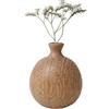 Generic Vaso in legno - Vaso per fiori rustico, in legno contemporaneo | Decorazione da tavolo, Vaso decorativo in legno, elegante e vintage ornamenti per vasi freschi o artificiali, accessori da tavola
