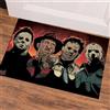 HSKJTT Zerbino di Halloween 3D, Divertente Tappeto Horror, Tappetini da Bagno Horror Antiscivolo con Decorazione di Halloween per Uso Interno Ed Esterno,40x60cm,B