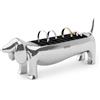 Umbra Dachsie Porta anelli, Zinco, Cromo