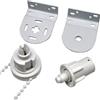 Daaxing Kit di riparazione per tenda a rullo Daaxing, robusto kit di montaggio per tende a rullo per tubi da 28 mm e 32 mm (28 mm)