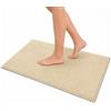 Floordirekt Tappetino da bagno NASA beige, 80 x 120 cm, morbido e durevole, con bordi rinforzati, assorbe l'acqua e facile da pulire