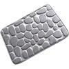HXSCOO Tappetino da bagno in rilievo con ciottoli Tappeti antiscivolo Tappetino for vasca da bagno Tappeto for pavimento laterale Zerbino for doccia Tappetino in memory foam ( Color : g , Size : 50cmx80cm )