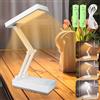 VFANDV Lampada da Tavolo senza Fili, 3000mAh Lampada da Scrivania LED Ricaricabile Lampade da Comodino Pieghevoli Lampada da Tavolo Dimmerabile 3 Modalità Luce per Camera da Letto Lettura Studio