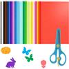 Mikiuly 50x Cartoncino Colorato,Cartoncini Colorati A4,Fogli Cartoncino Colorato,25 Colori,Adatto per la Creazione di Biglietti D'auguri, Scrapbooking, Stampa in Ufficio e L'origami